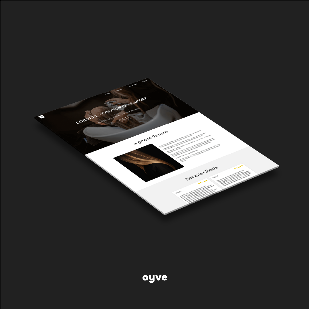 image mock up d'un projet